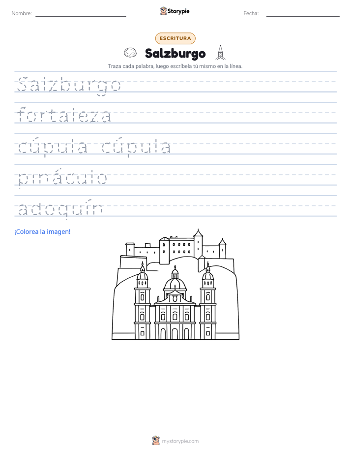 Práctica de Escritura