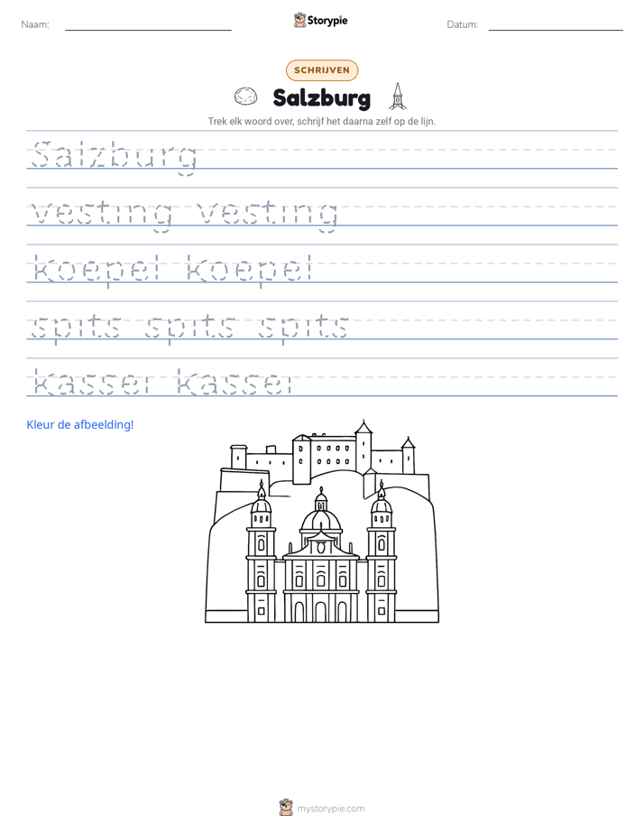 Schrijf Oefening