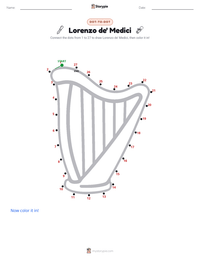 Lorenzo de' Medici printable worksheet preview