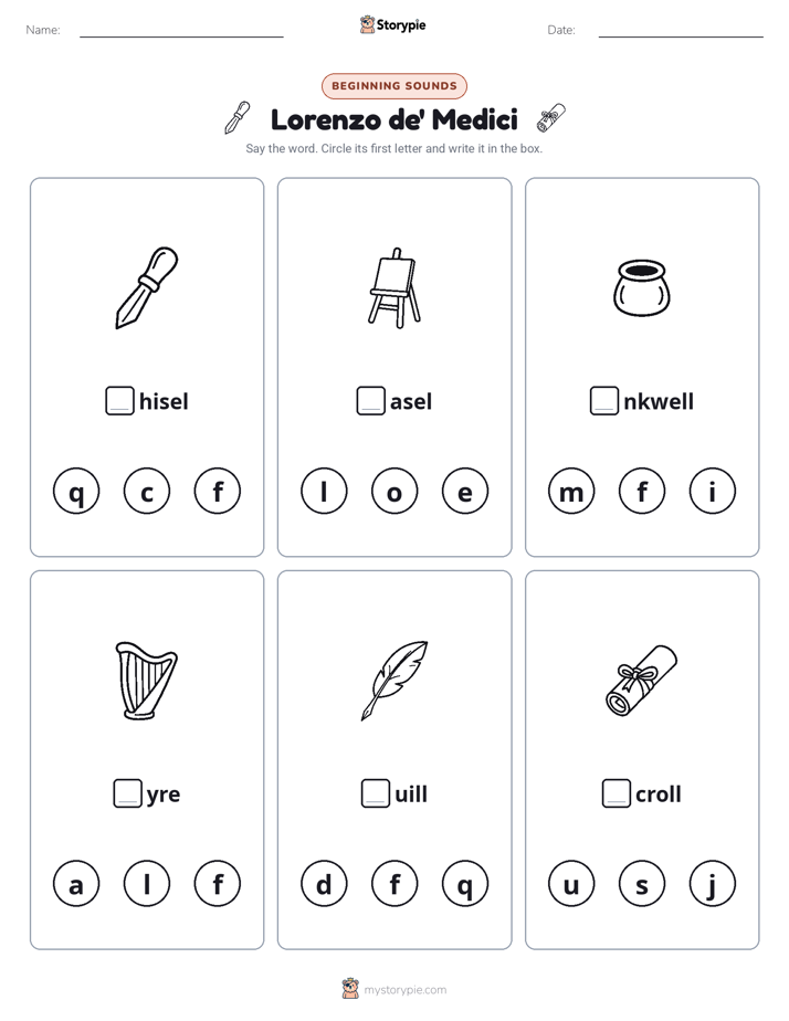 Beginning Sounds