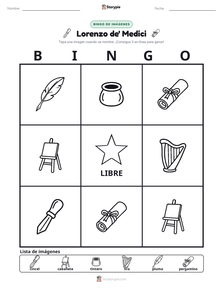 Bingo de Imágenes