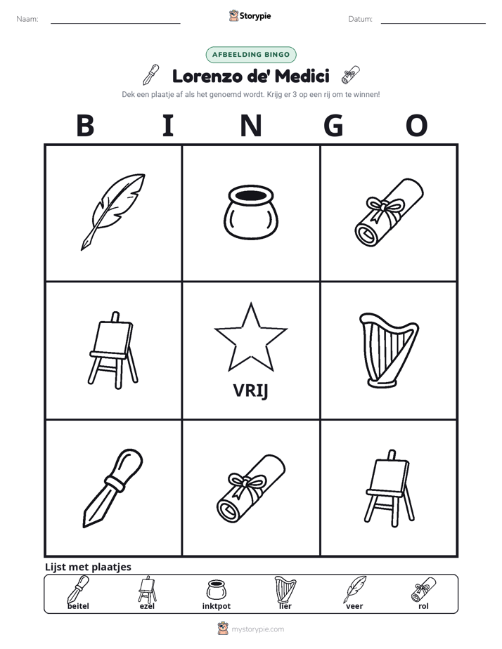 Afbeelding Bingo
