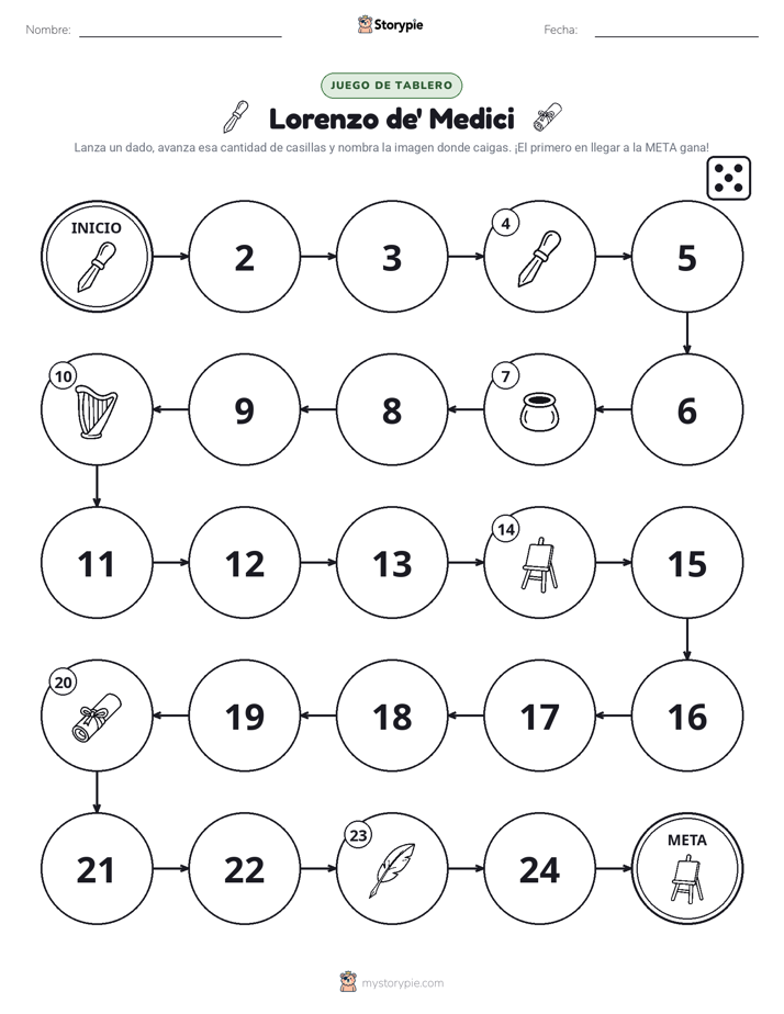 Juego de Rueda y Avanza