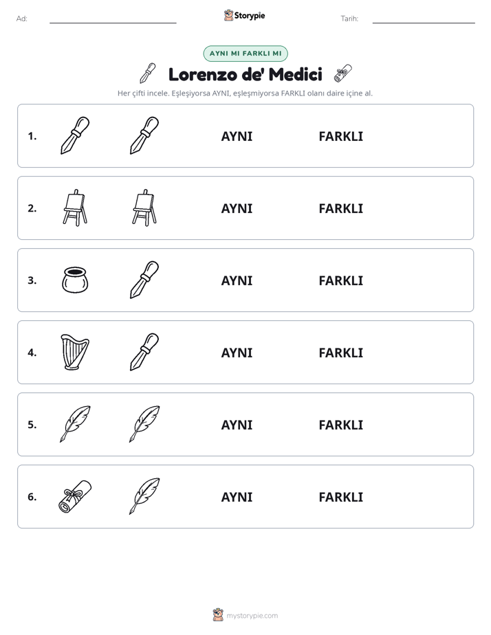 Aynı mı Farklı mı