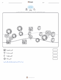 پریماویرا پرنٹ کرنے کے قابل ورکشیٹ کا پیش نظارہ