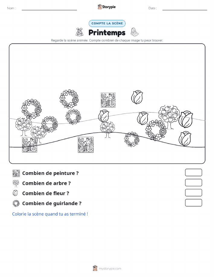 Scène de Comptage