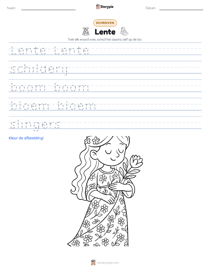 Schrijf Oefening