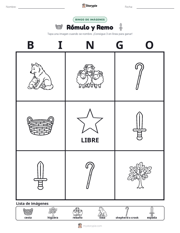 Bingo de Imágenes