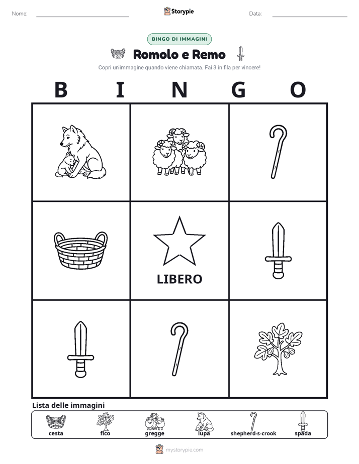 Bingo delle Immagini