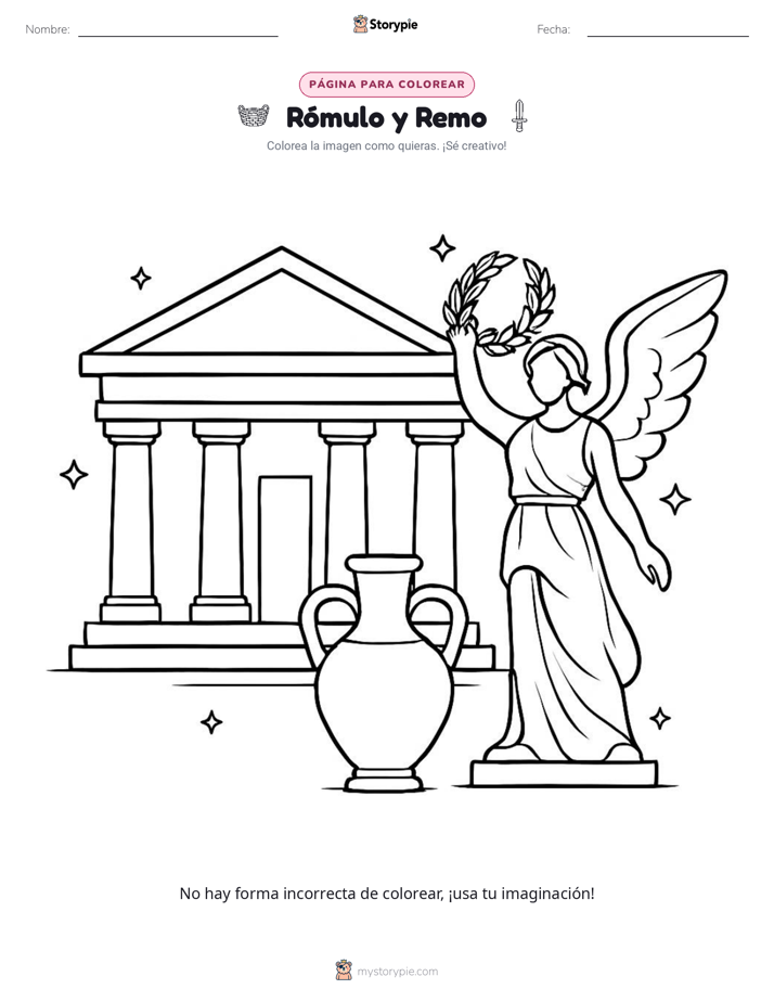 Página para Colorear