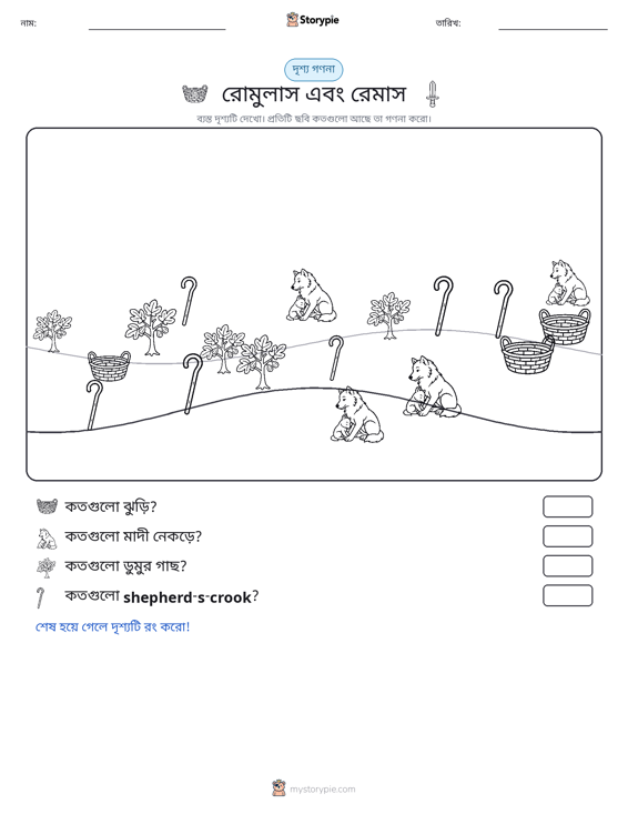 গণনা দৃশ্য
