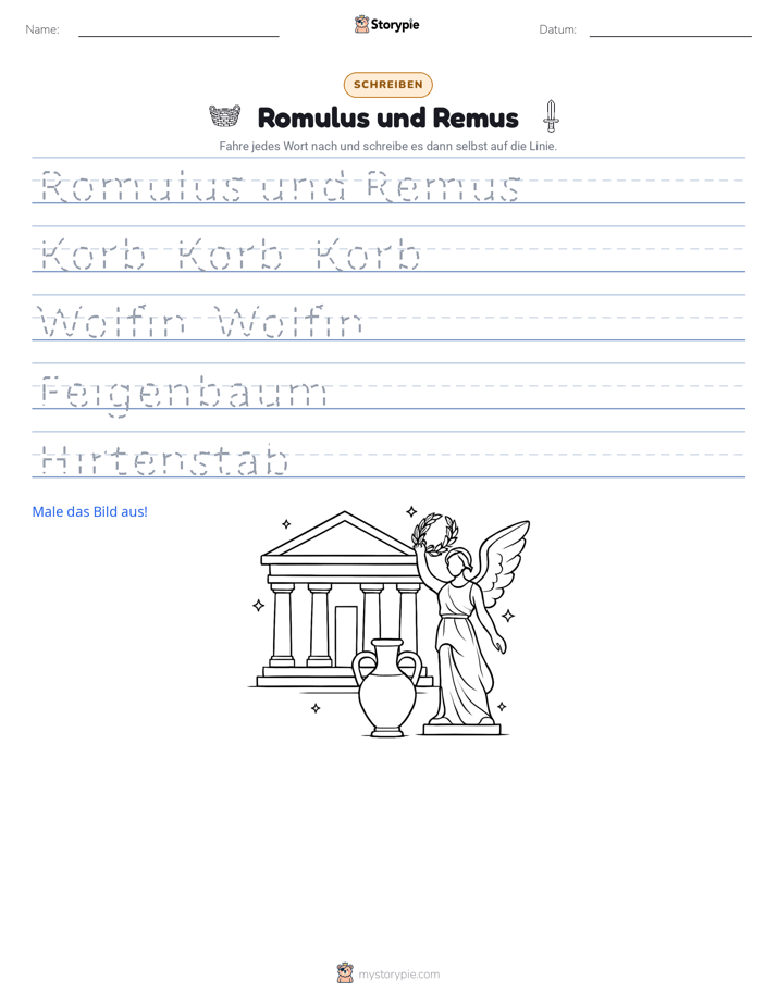 Schreibübung