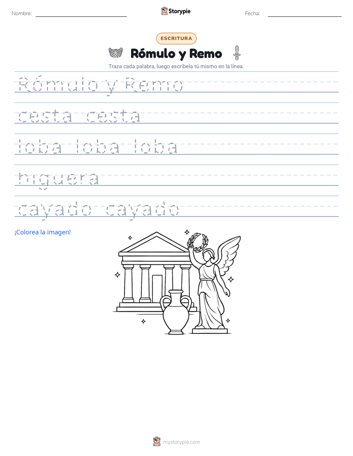 Práctica de Escritura