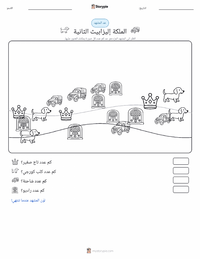 معاينة ورقة العمل القابلة للطباعة الملكة إليزابيث الثانية