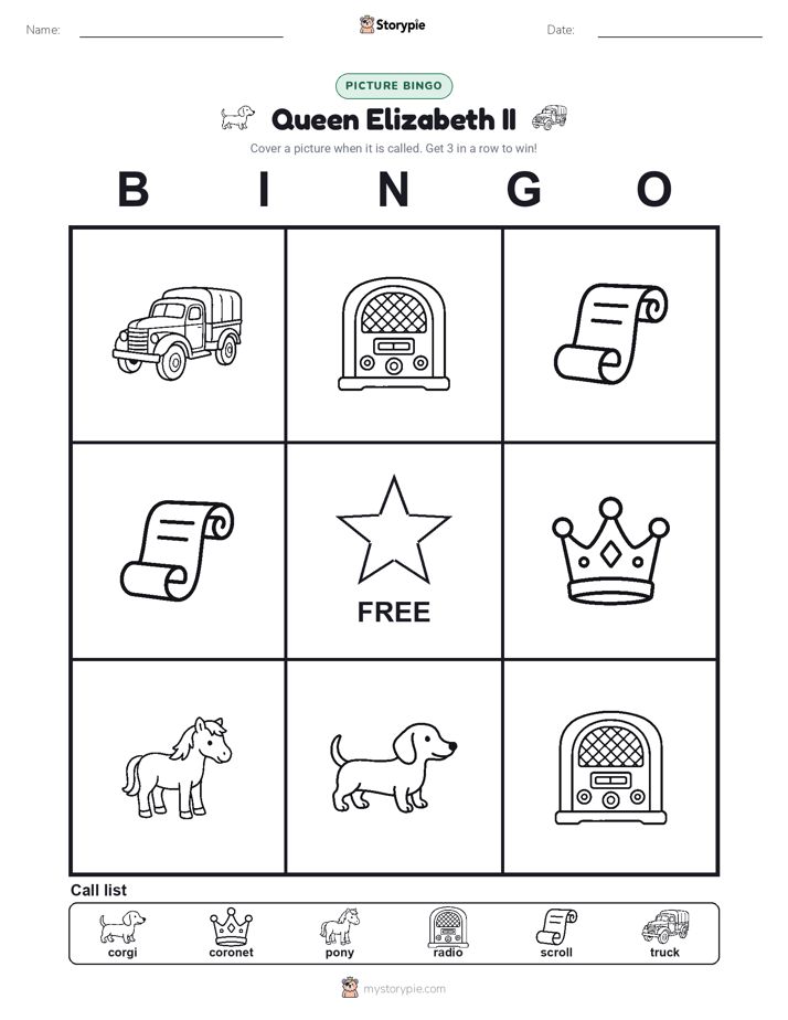 Picture Bingo
