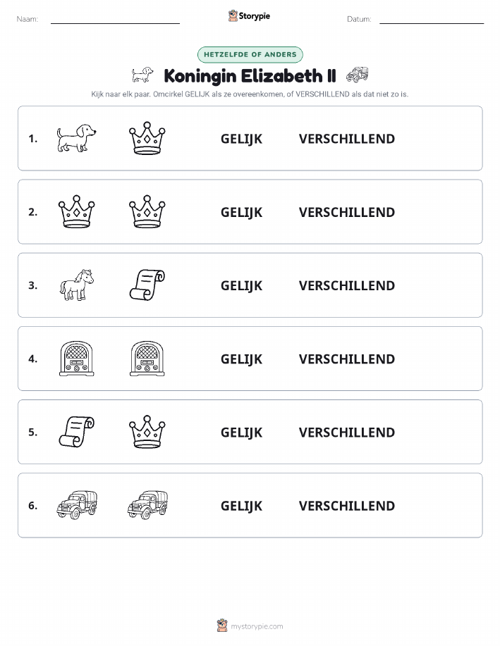Zelfde of Verschillend