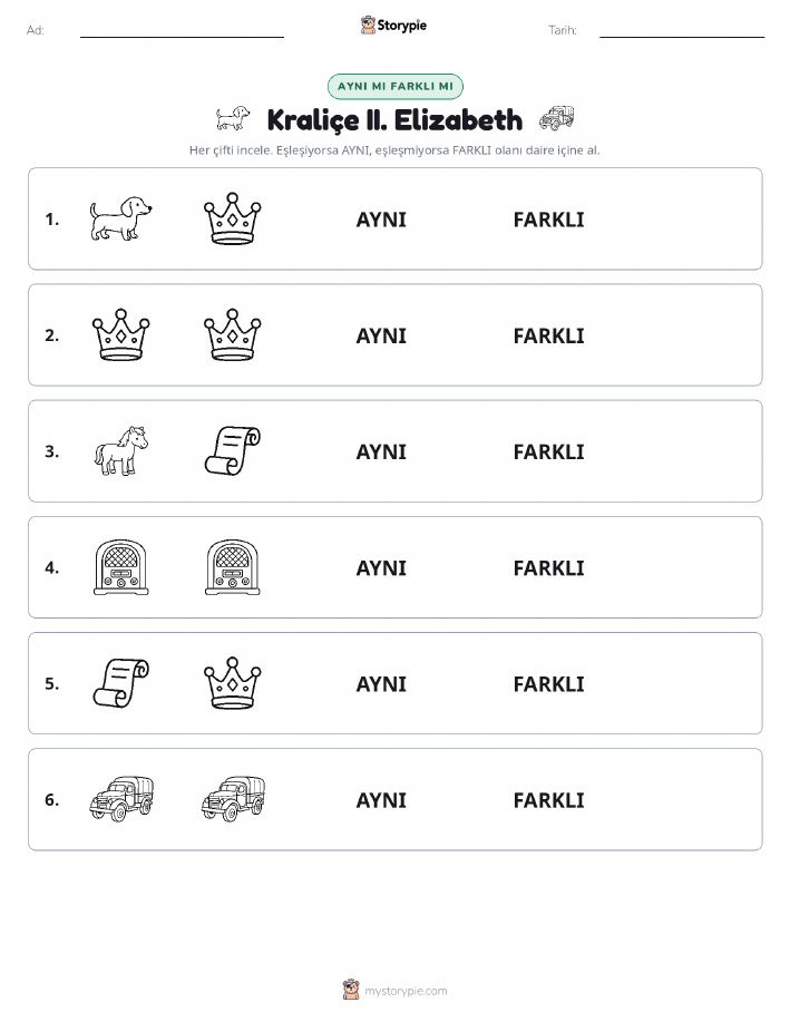 Aynı mı Farklı mı