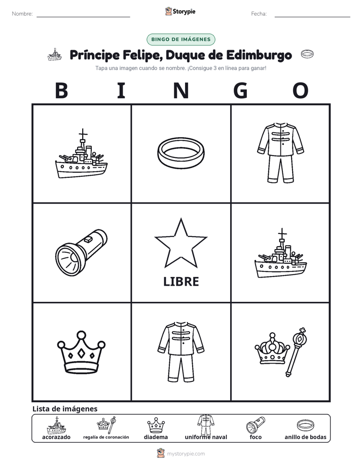 Bingo de Imágenes