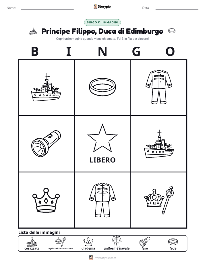 Bingo delle Immagini