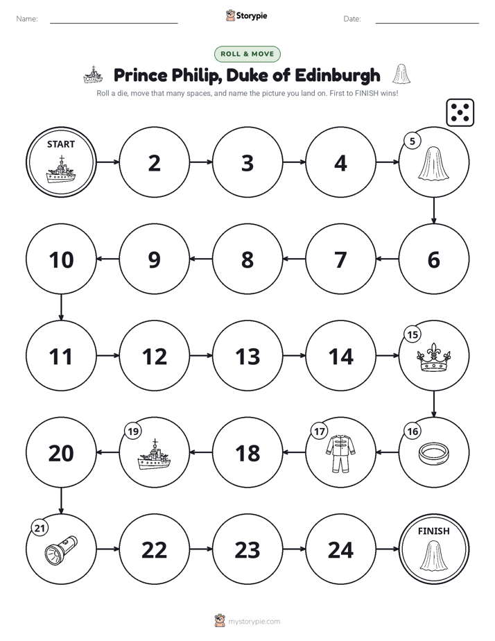 Roll & Move Game