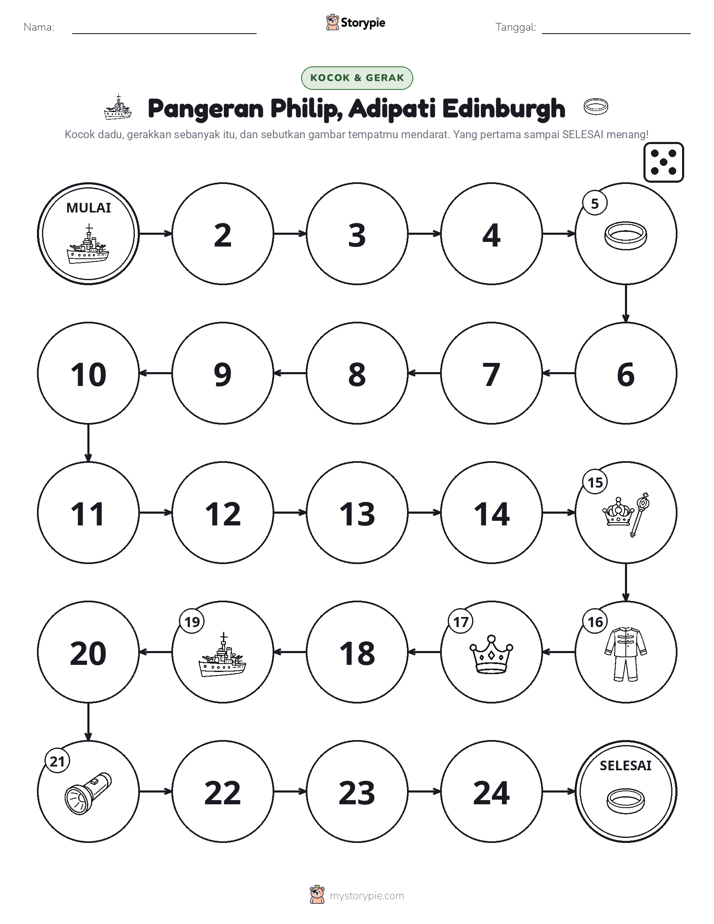 Permainan Gulung & Pindah