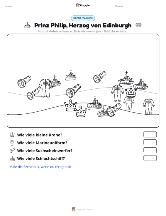 Zähl-Szene