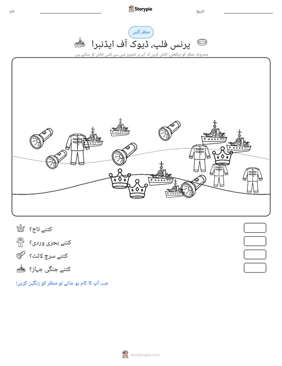 گنتی کا منظر