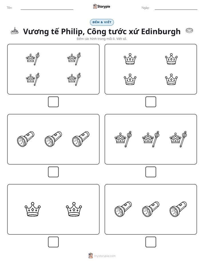 Đếm & Viết