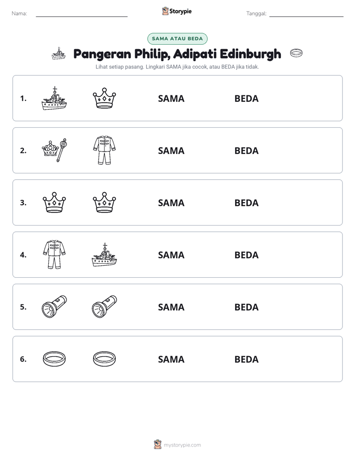 Sama atau Berbeda