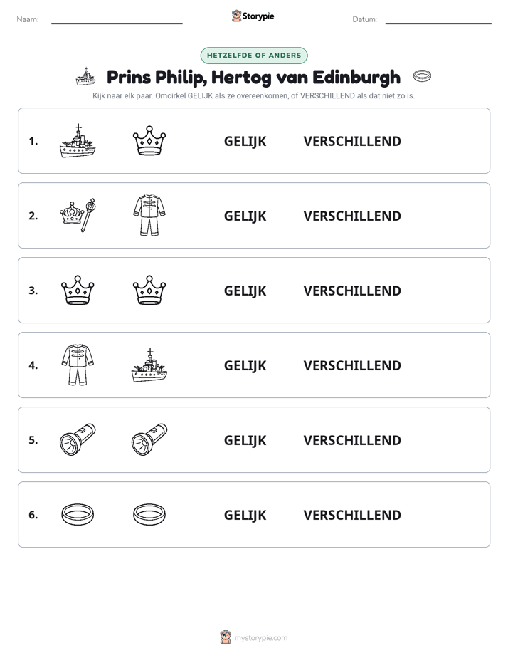 Zelfde of Verschillend