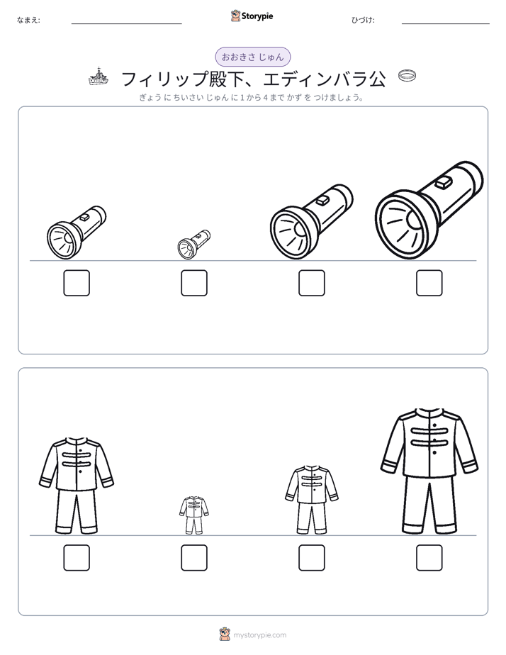 サイズ順