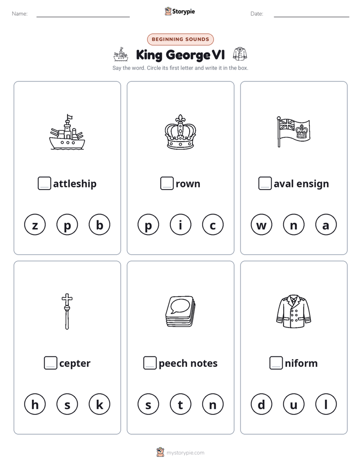 Beginning Sounds