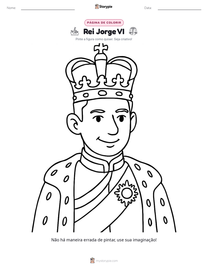 Página para colorir
