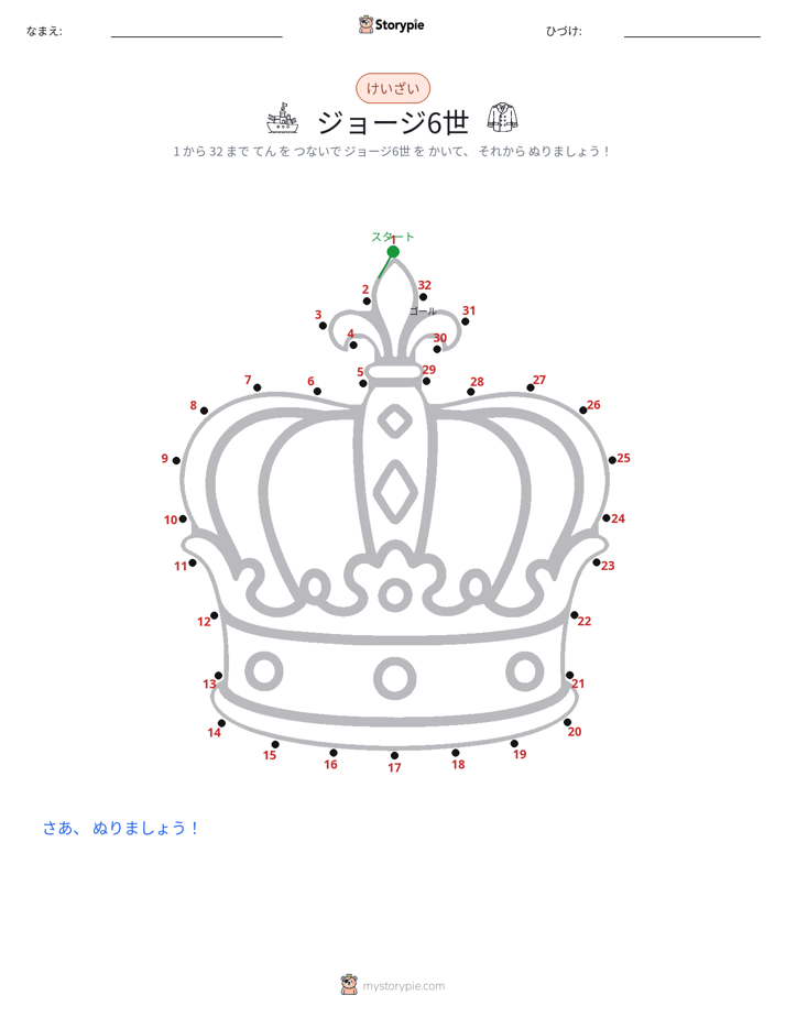 点つなぎ