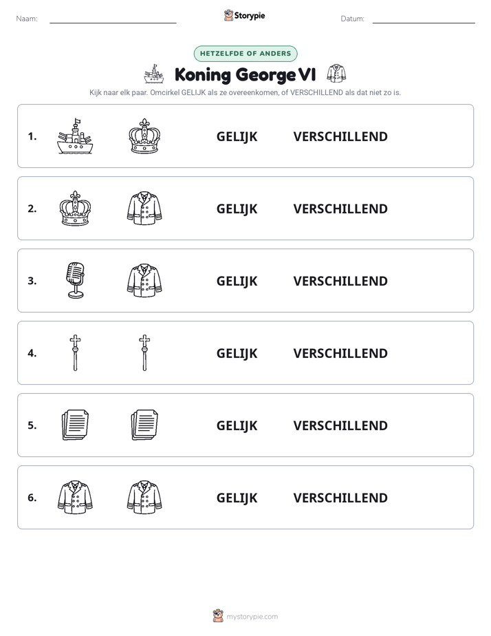 Zelfde of Verschillend