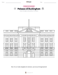 Anteprima della scheda stampabile di Palazzo di Buckingham