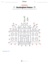 Buckingham Palace printable worksheet preview
