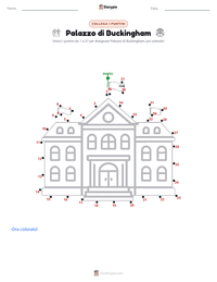 Anteprima della scheda stampabile di Palazzo di Buckingham