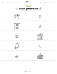Buckingham Palace printable worksheet preview