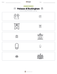 Anteprima della scheda stampabile di Palazzo di Buckingham