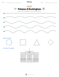 Anteprima della scheda stampabile di Palazzo di Buckingham