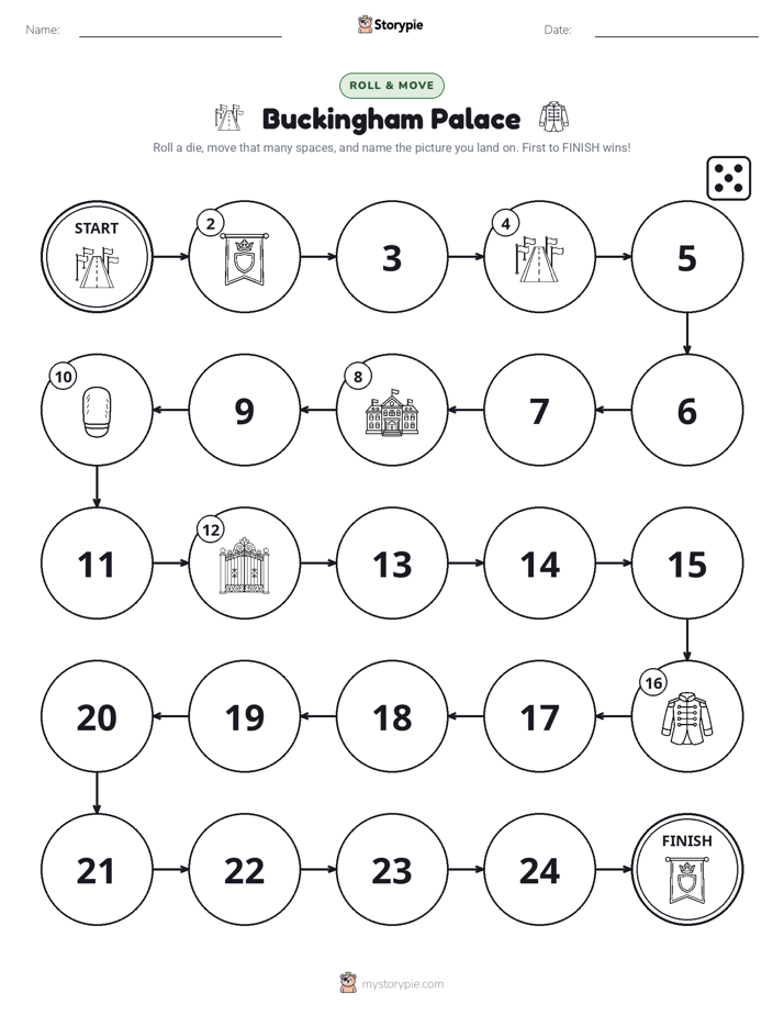 Roll & Move Game