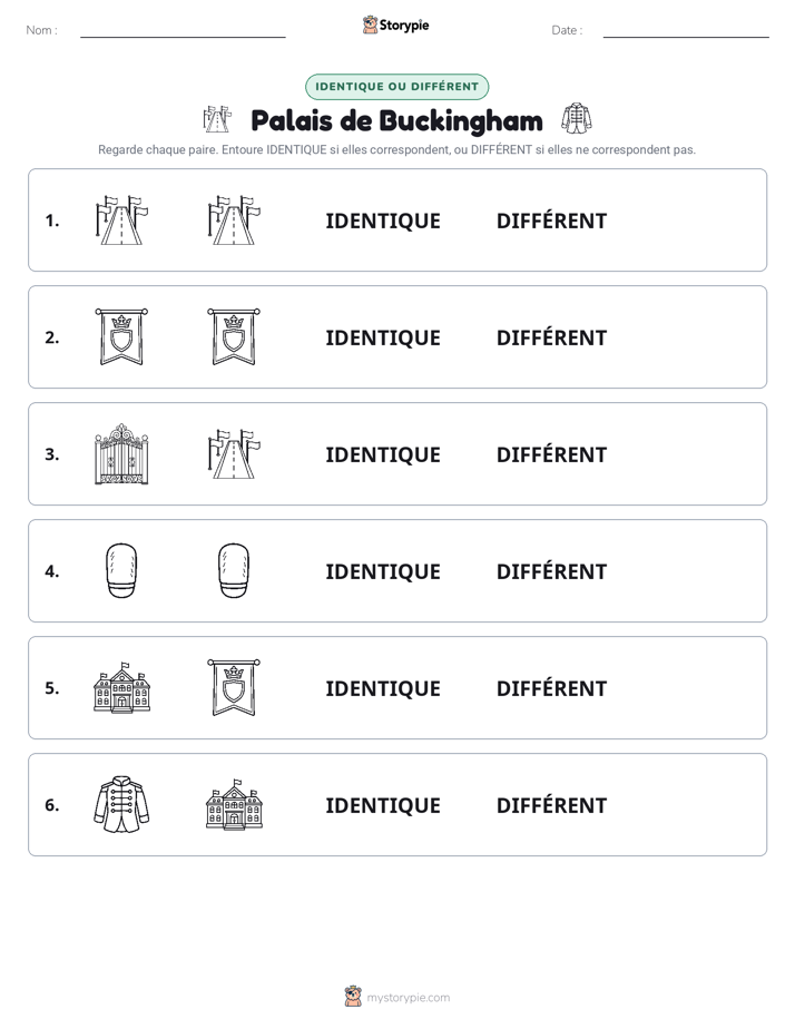 Identique ou Différent