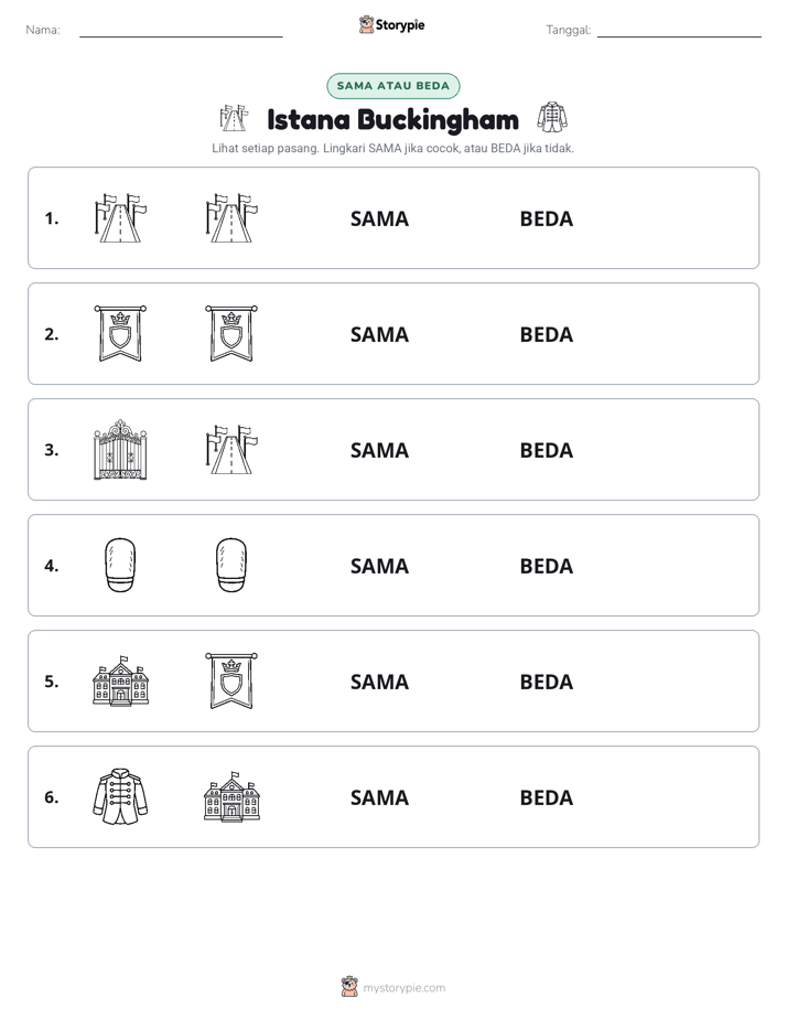Sama atau Berbeda
