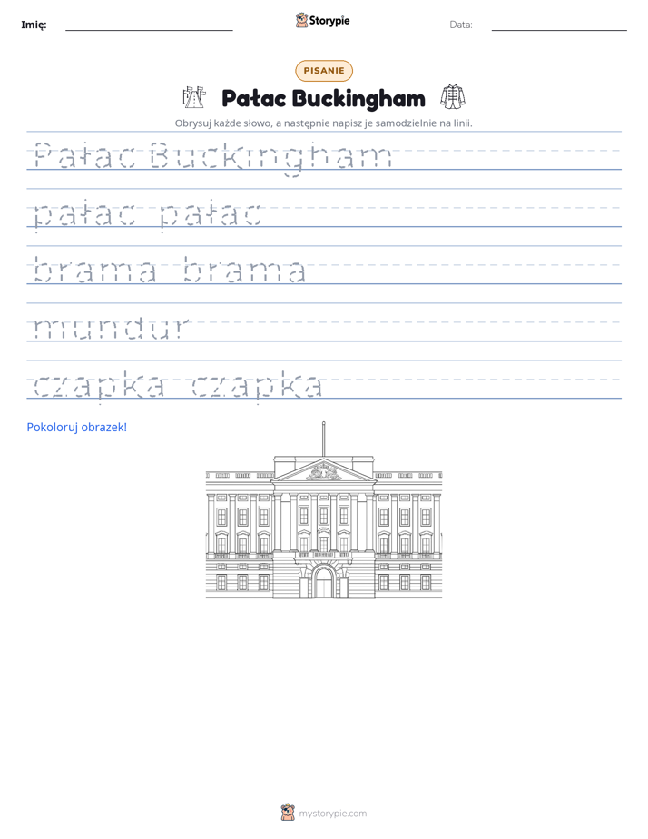 Ćwiczenie Pisania