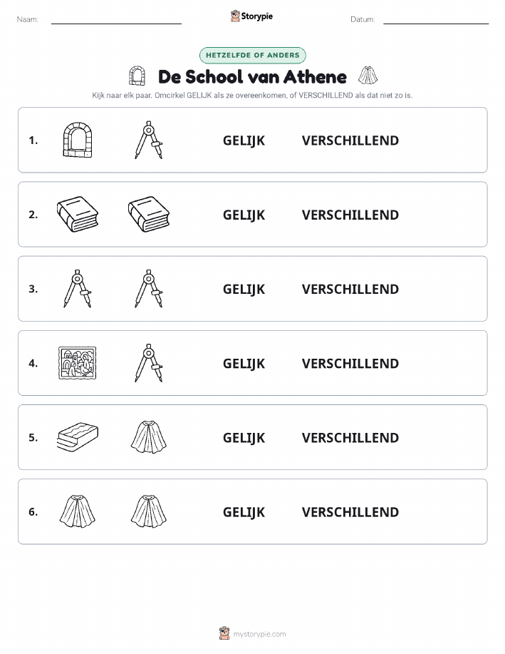 Zelfde of Verschillend