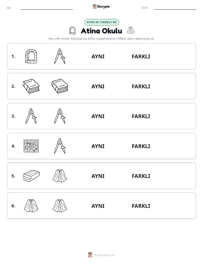 Aynı mı Farklı mı
