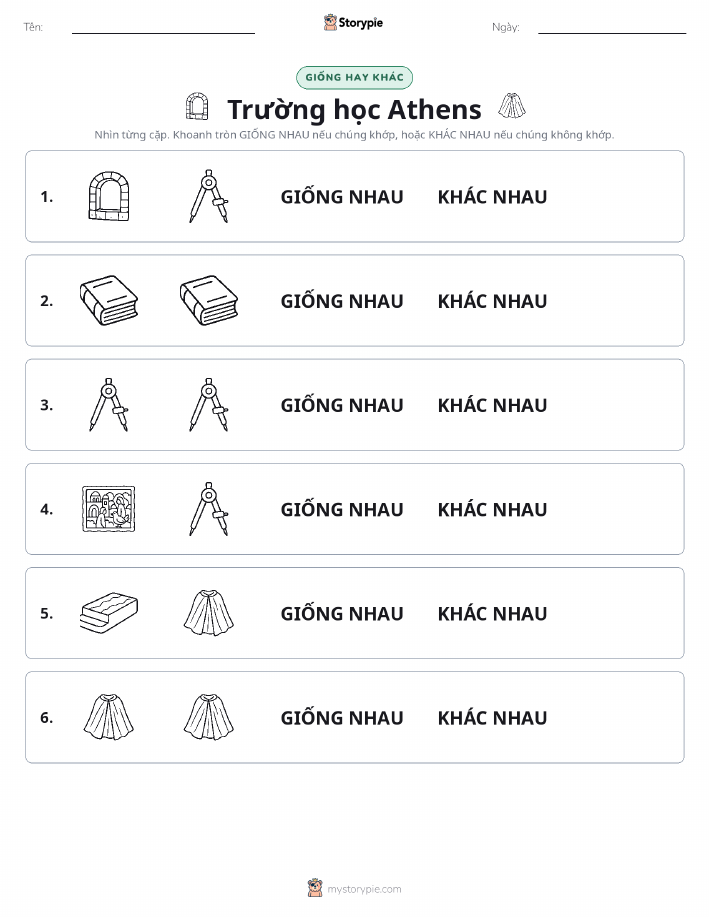 Giống Hay Khác