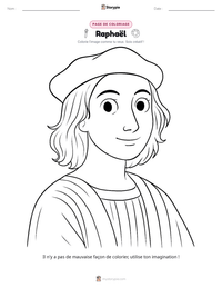 Aperçu de la feuille de travail imprimable Raphaël