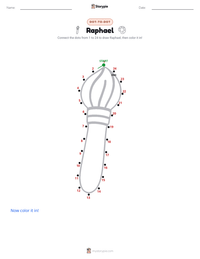 Raphael printable worksheet preview